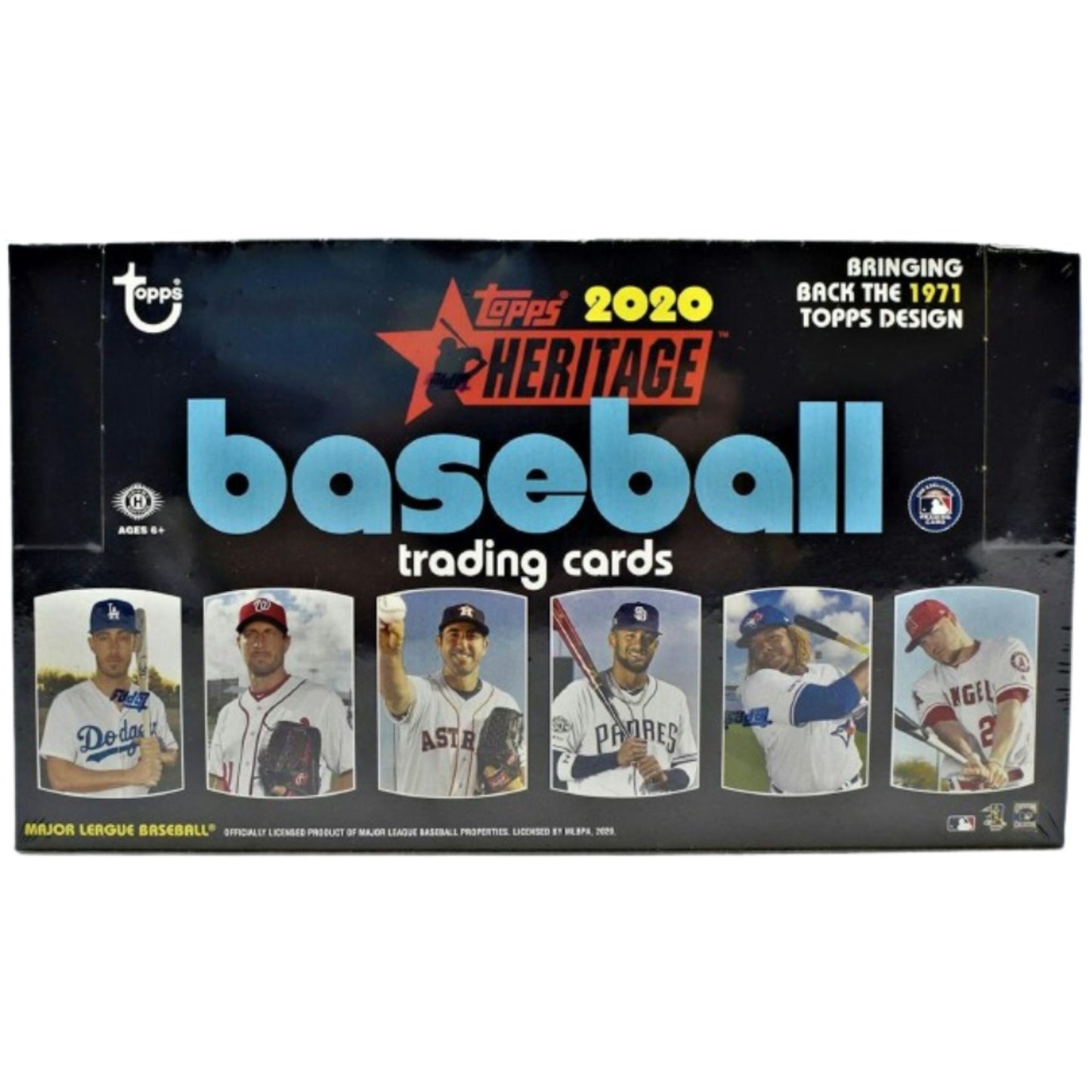 2020 Topps Heritage Baseball Hobby Box - Trading Card Market