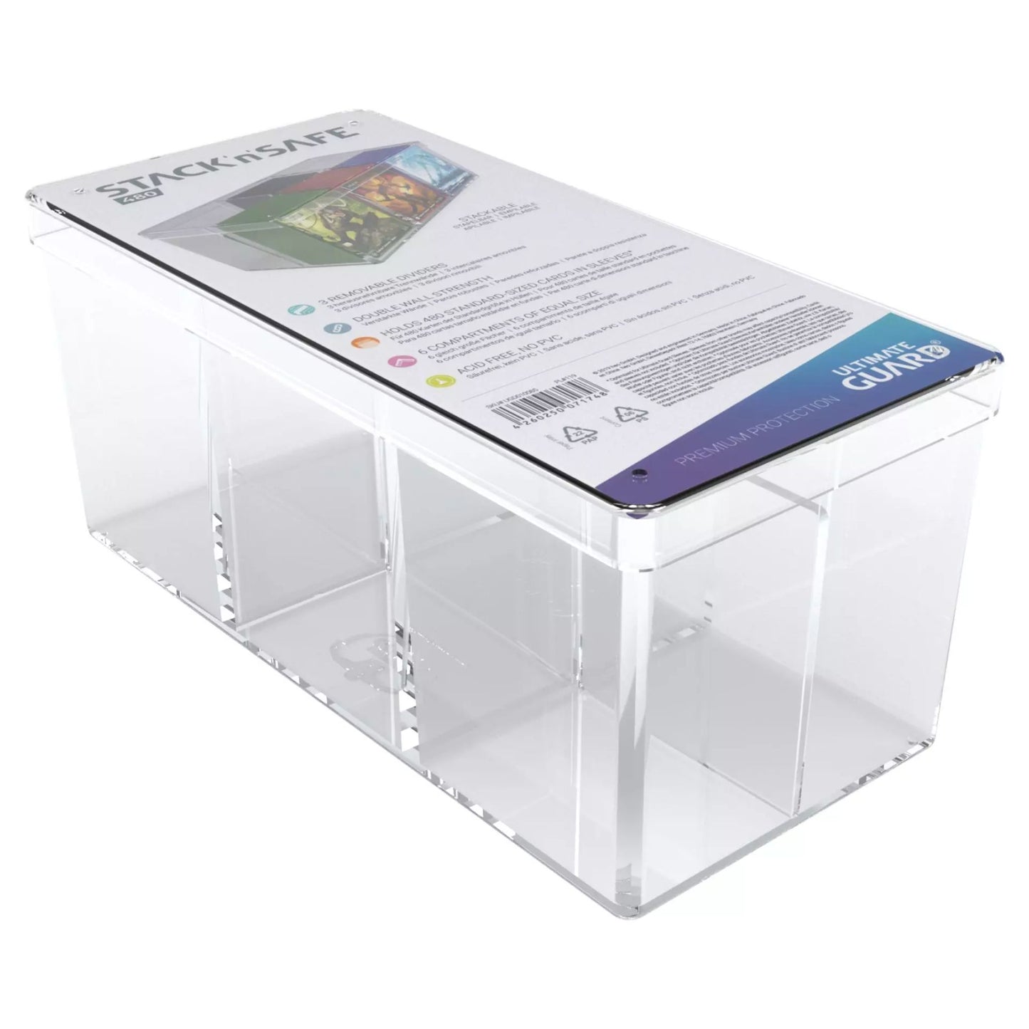 Ultimate Guard Stack n Safe Card Box 480+ - Trading Card Market