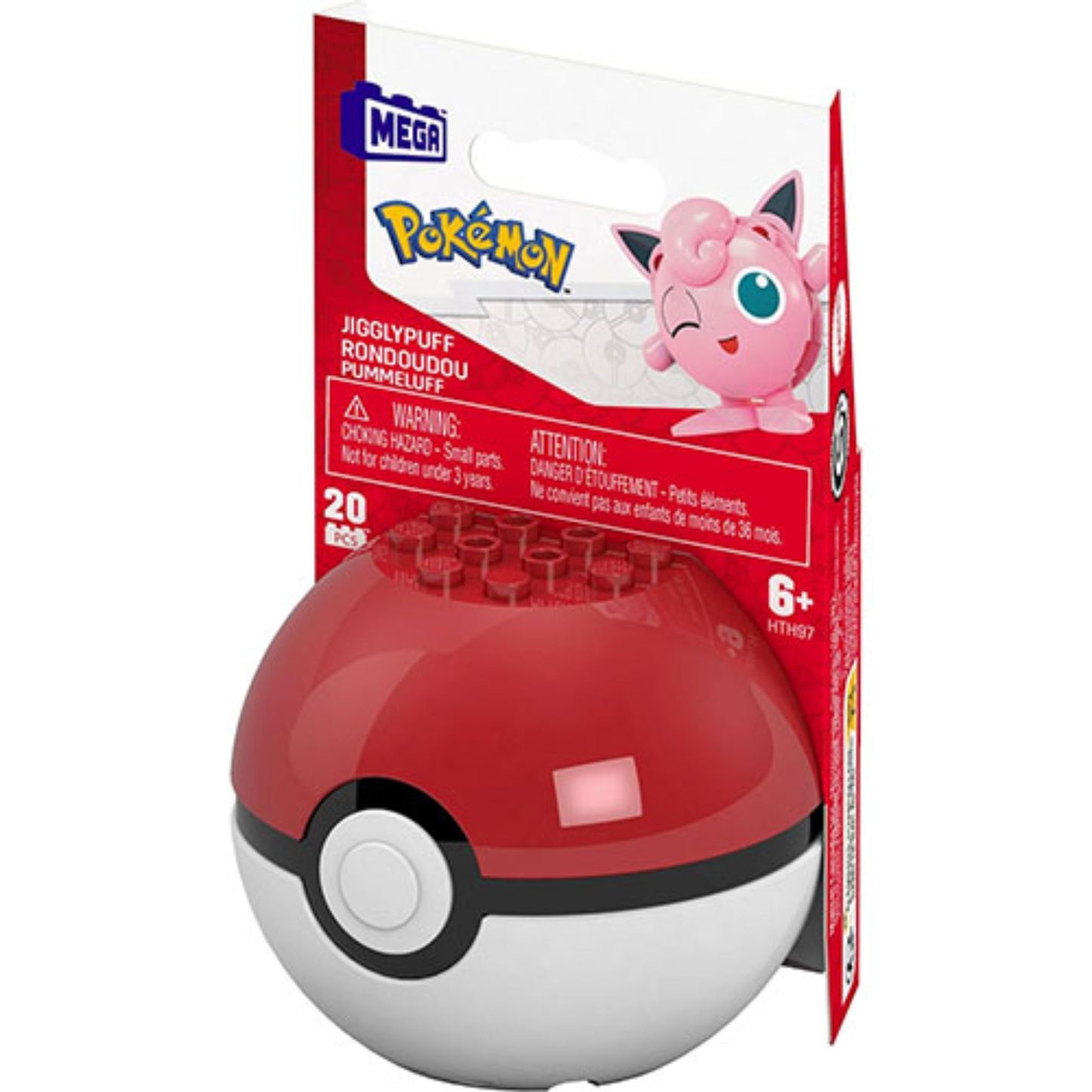 Mattel Mega Construx Pokemon Evergreen Jigglypuff Poke Ball - Trading Card Market