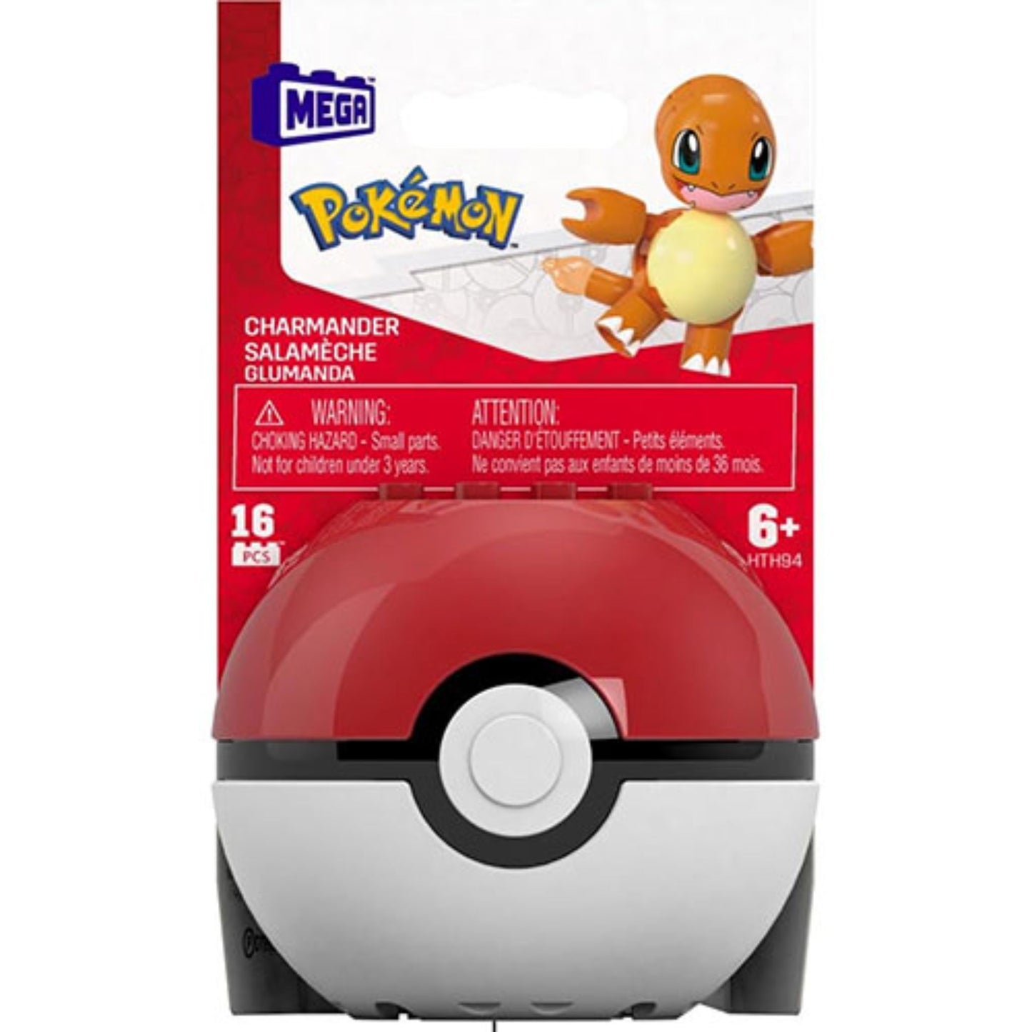 Mattel Mega Construx Pokemon Evergreen Charmander Poke Ball - Trading Card Market