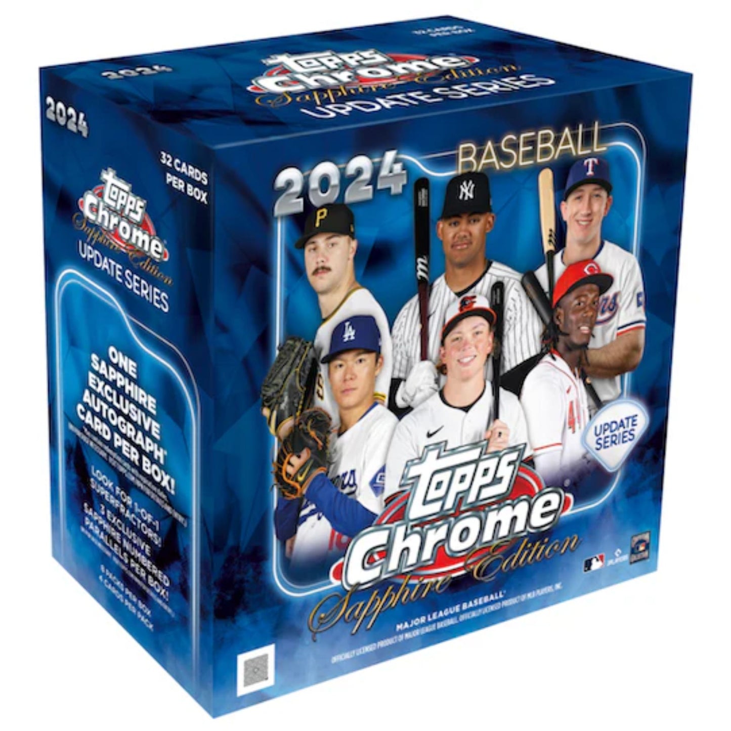 2024 Topps Chrome Update Series Sapphire Edition Baseball Box - Trading Card Market