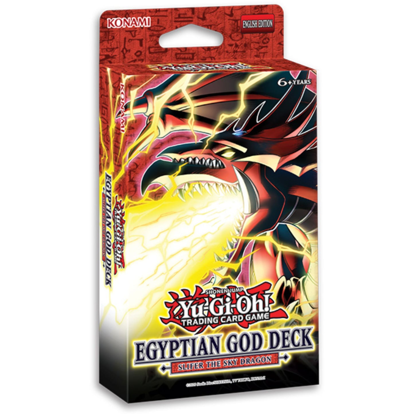 Yu - Gi - Oh Egyptian God Deck Unlimited (Slifer) - Trading Card Market