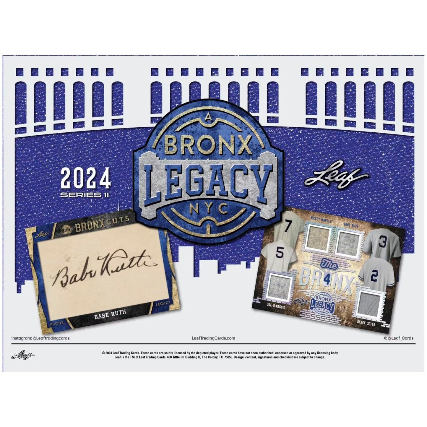 2024 Leaf A Bronx Legacy Chapter 2 Baseball Hobby Box - Trading Card Market