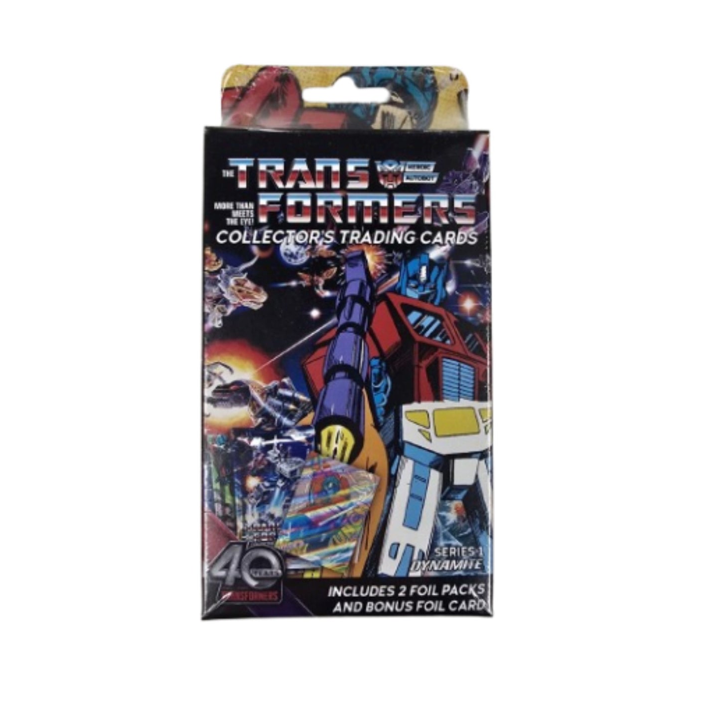 Dynamite Transformers 40th Anniversary Hanger Box - Trading Card Market