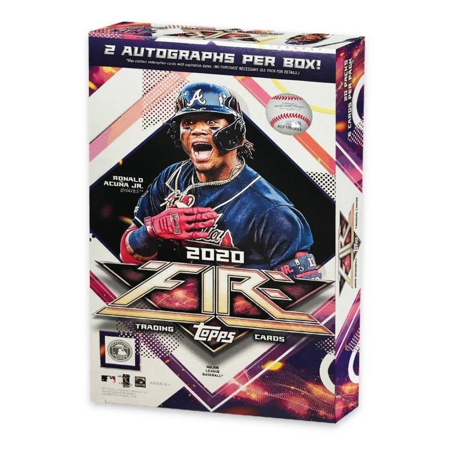 2020 Topps Fire Baseball Hobby Box