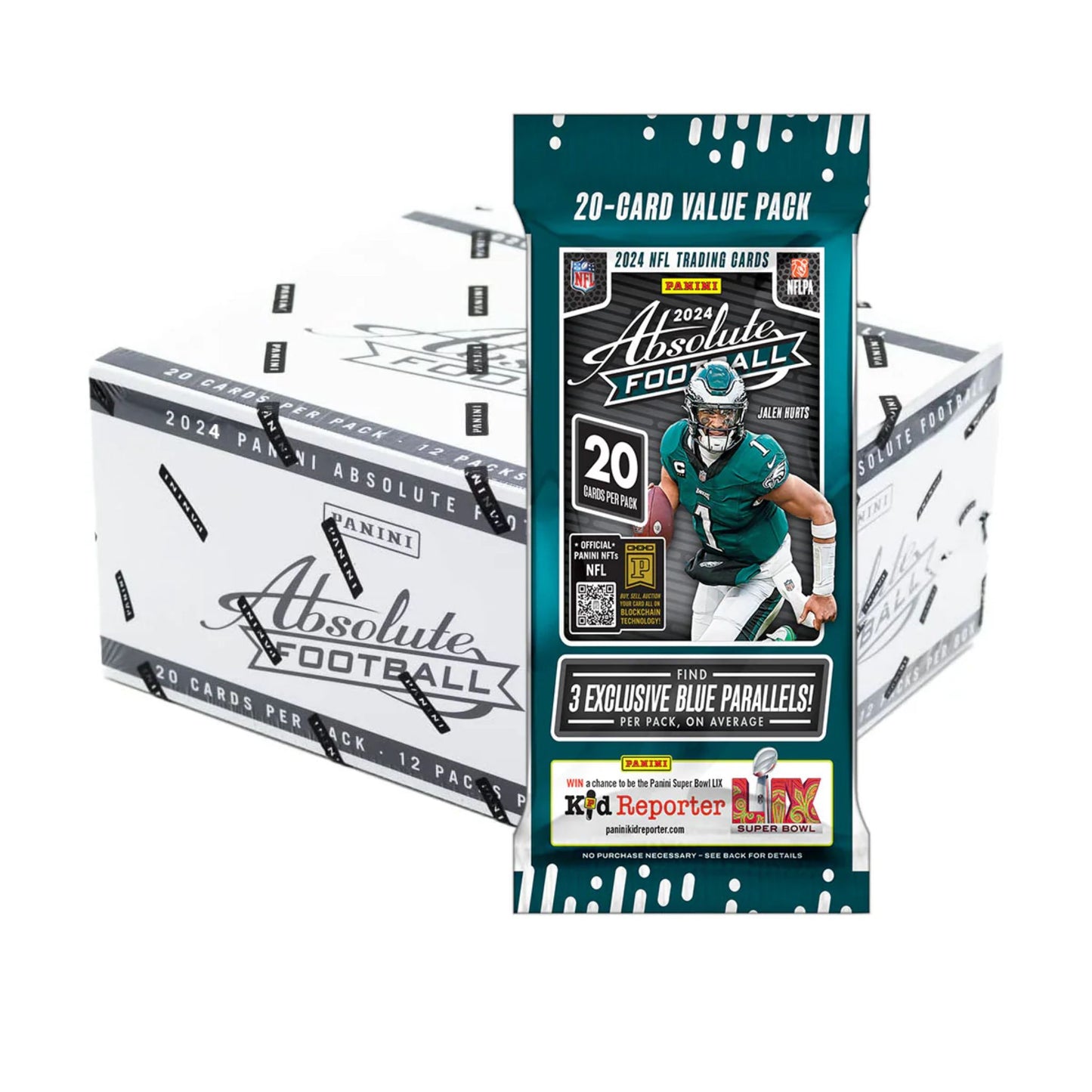 2024 Panini Absolute Football Fat Pack Box - Trading Card Market
