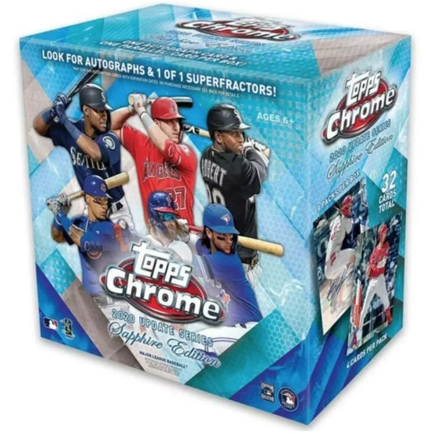 2020 Topps Chrome Update Sapphire Baseball Box - Trading Card Market