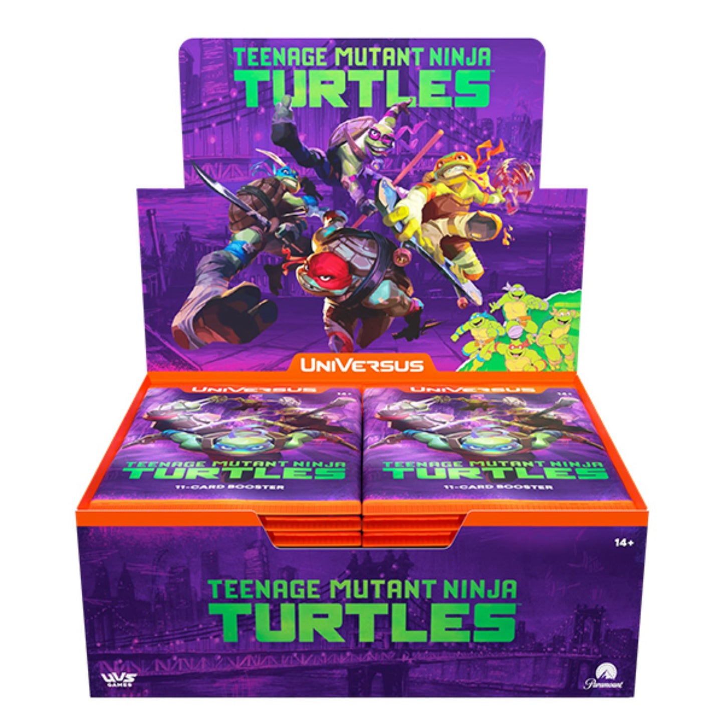 UniVersus Teenage Mutant Ninja Turtles Booster Box - Trading Card Market