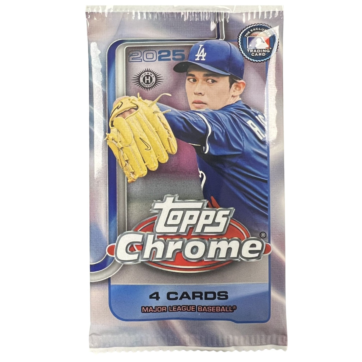 2025 Topps Chrome Baseball Hobby Pack