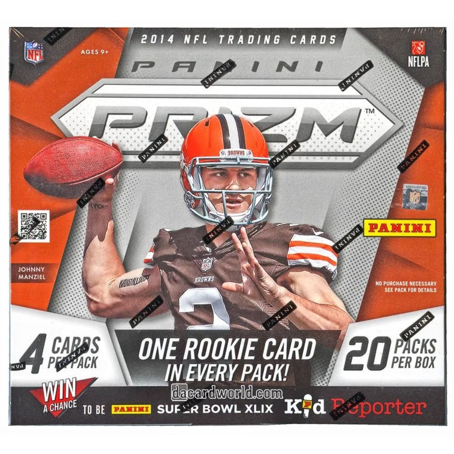 2014 Panini Prizm Football Hobby Box - Trading Card Market