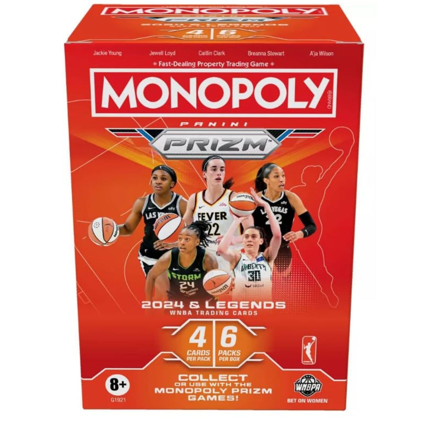 2024 Panini Prizm Monopoly WNBA Basketball Blaster Box - Trading Card Market