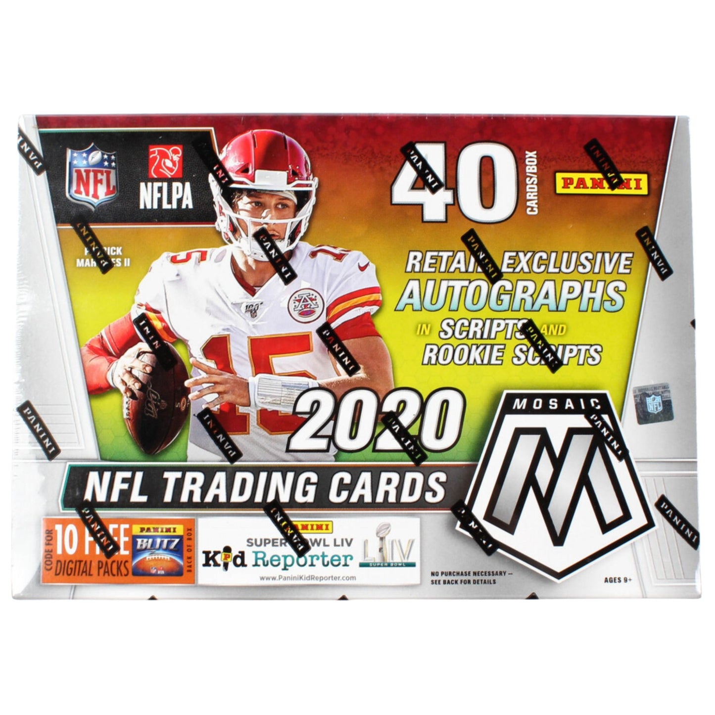2020 Panini Mosaic Football Mega Box - Trading Card Market