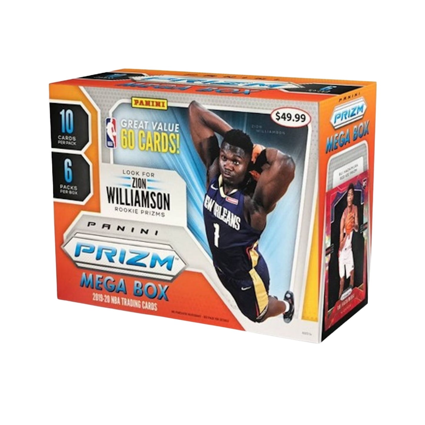 2019/20 Panini Prizm Basketball Mega Box - Trading Card Market