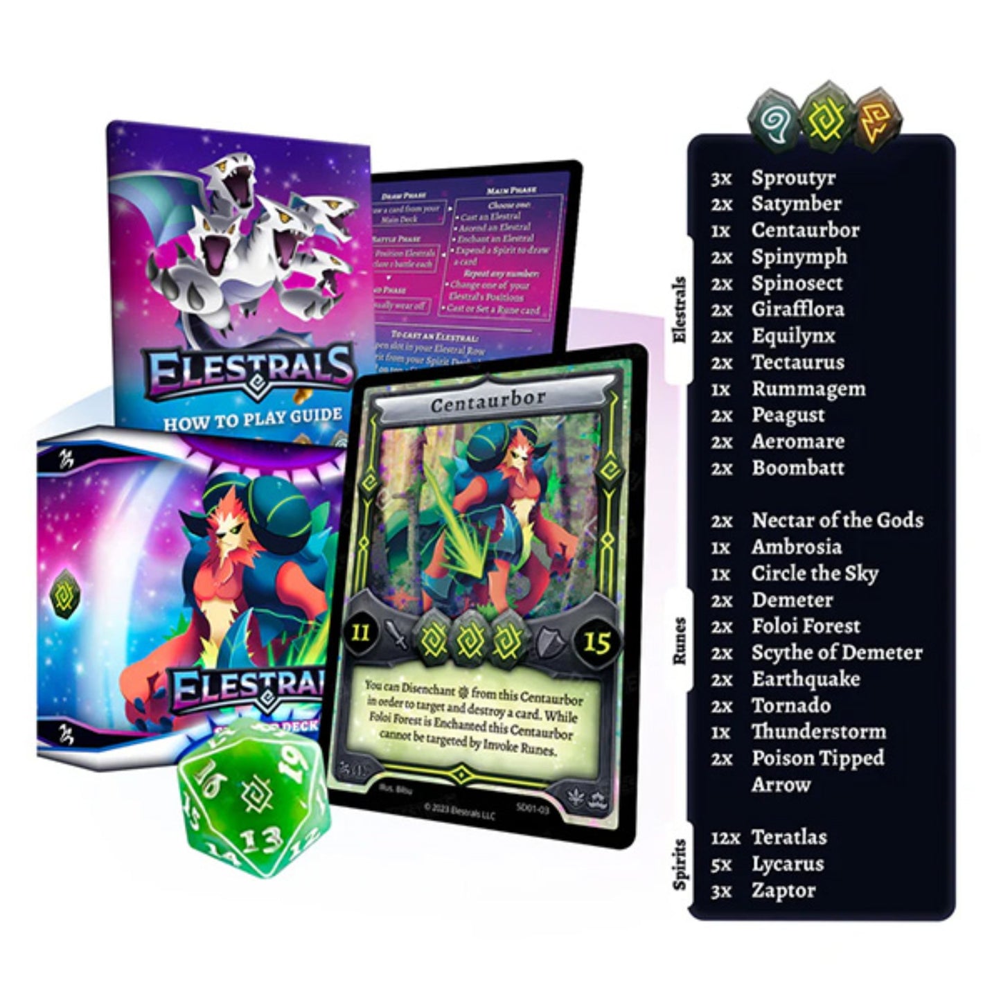 Elestrals 1st Edition Starter Deck Centaurbor - Trading Card Market