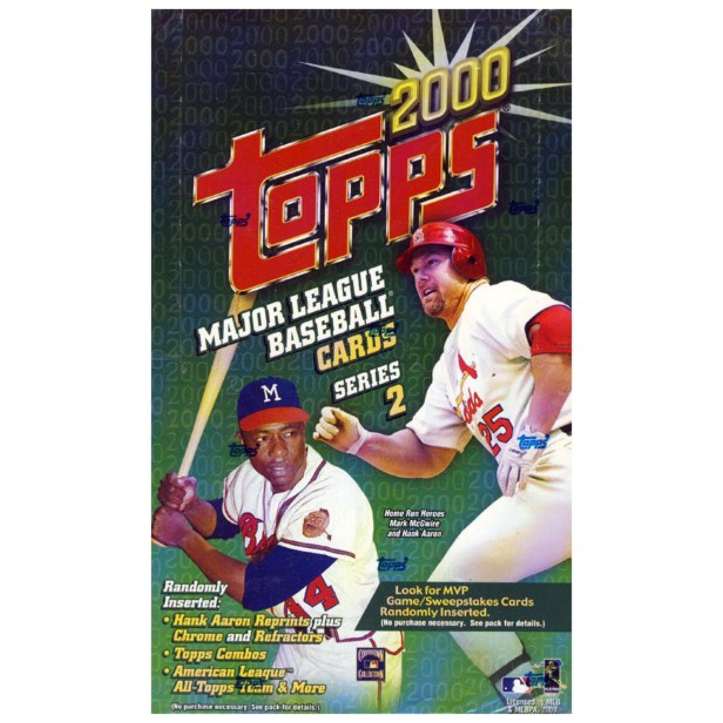 2000 Topps Series 2 Baseball Hobby Box - Trading Card Market