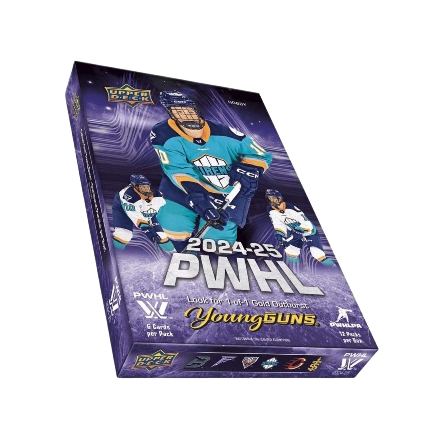 2025 Upper Deck PWHL Hockey Hobby Box - Trading Card Market