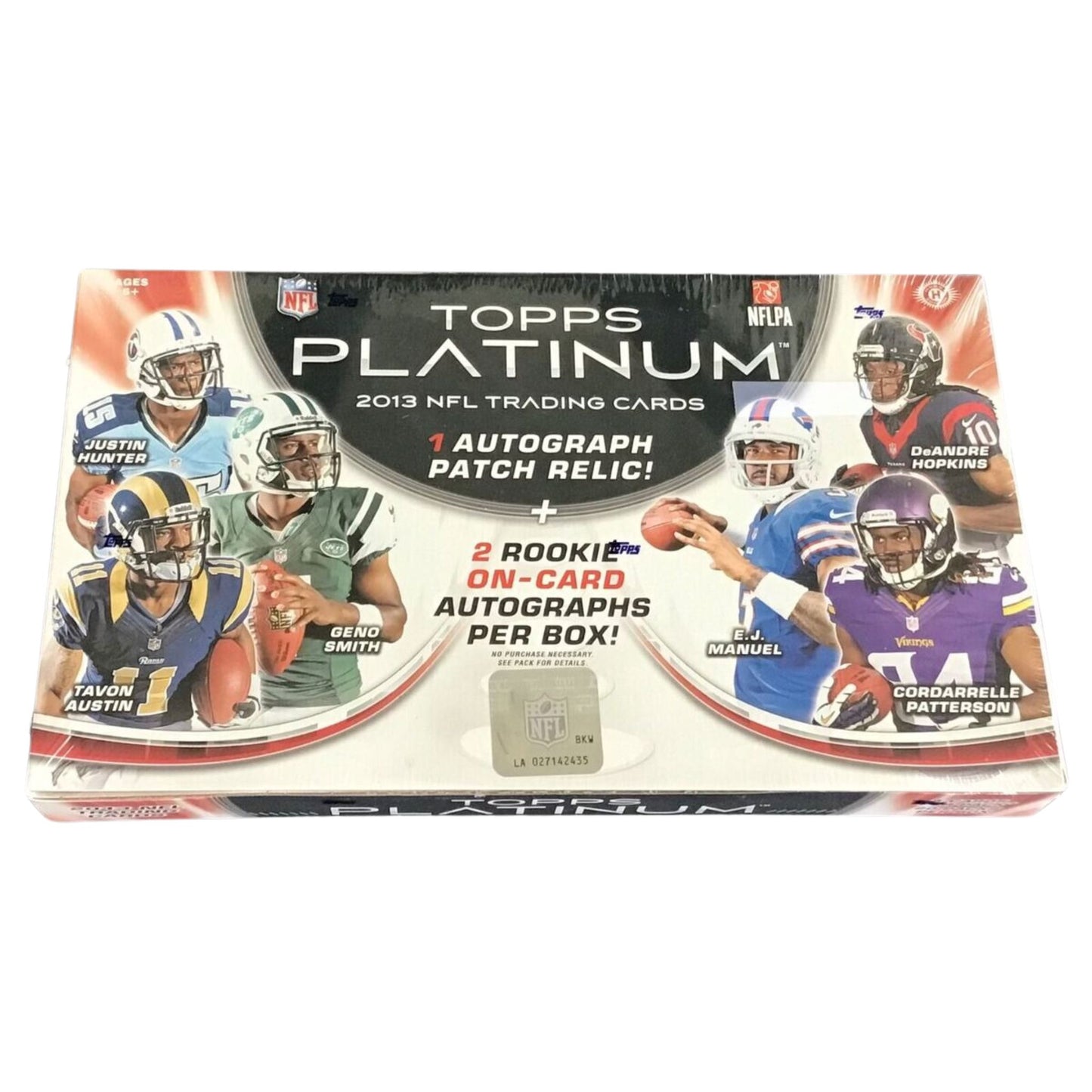 2013 Topps Platinum Football Hobby Box - Trading Card Market