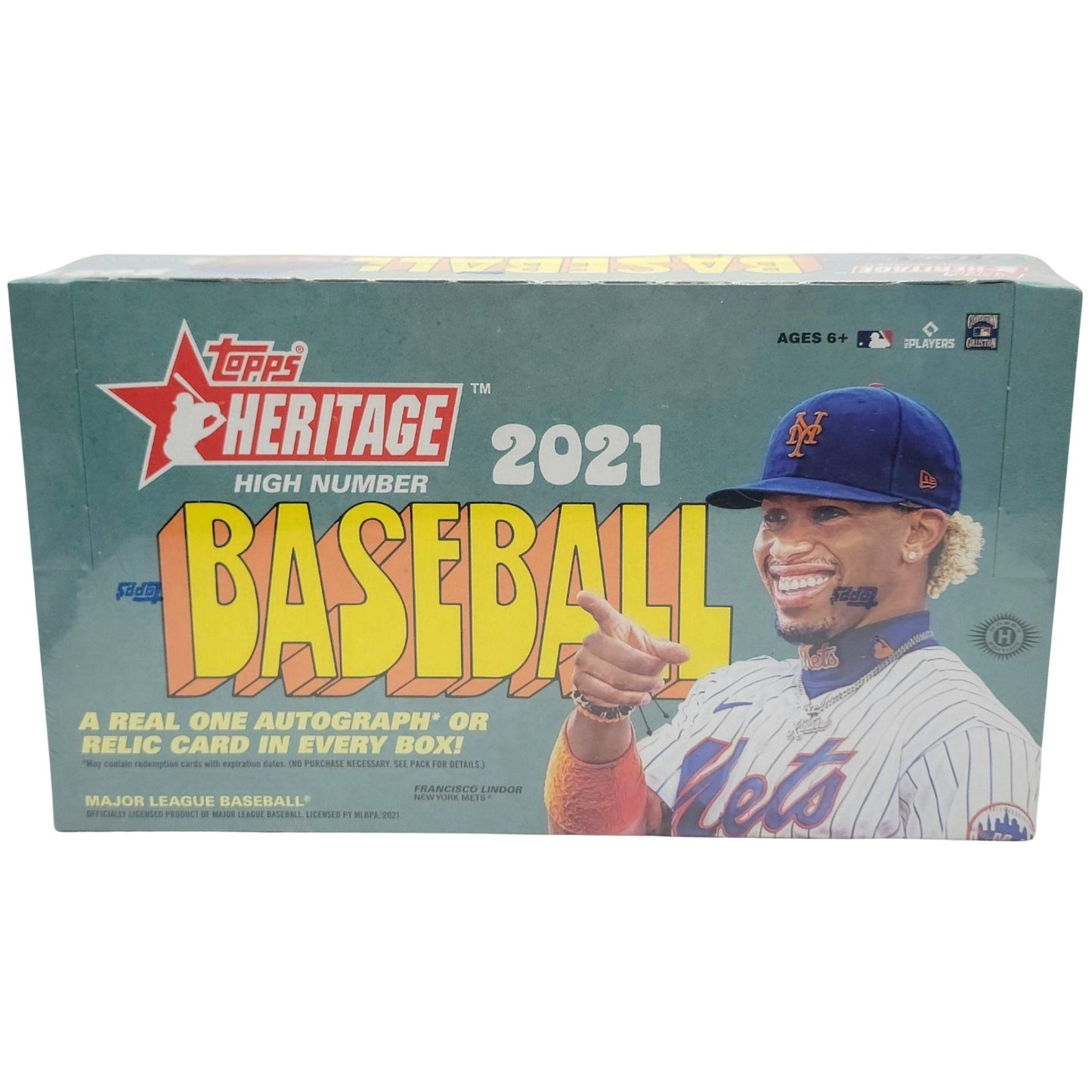2021 Topps Heritage High Number Baseball Hobby Box