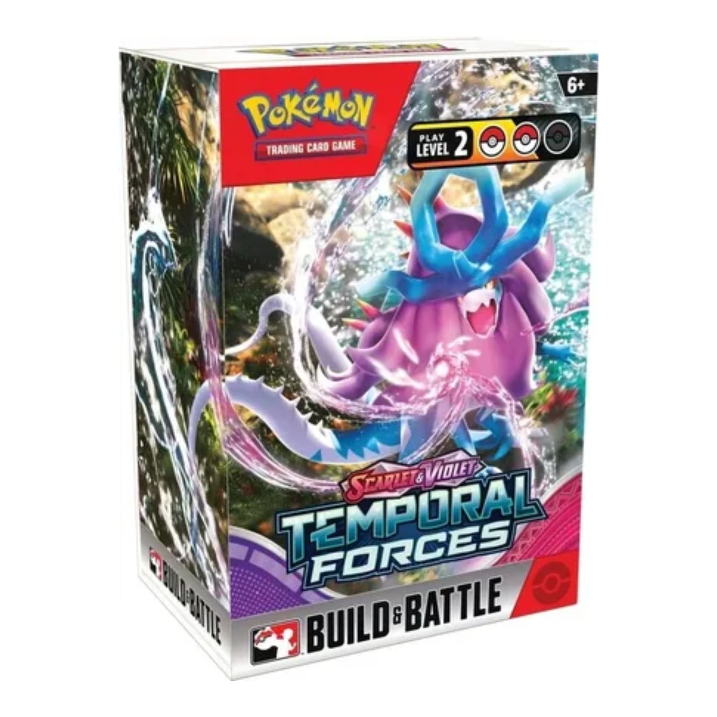 Pokemon Scarlet & Violet Temporal Forces Build & Battle Box