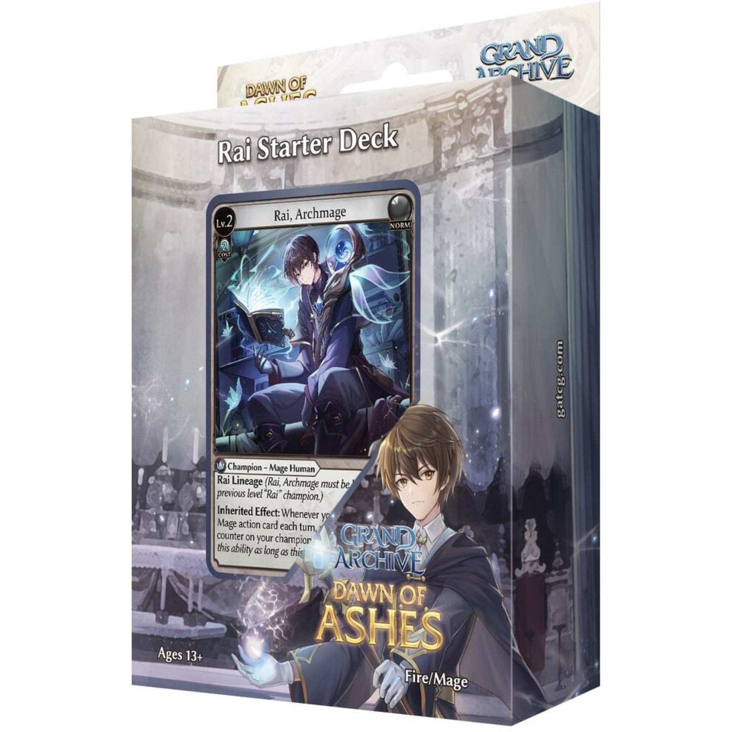 Grand Archive Dawn of Ashes Starter Deck Rai - Trading Card Market