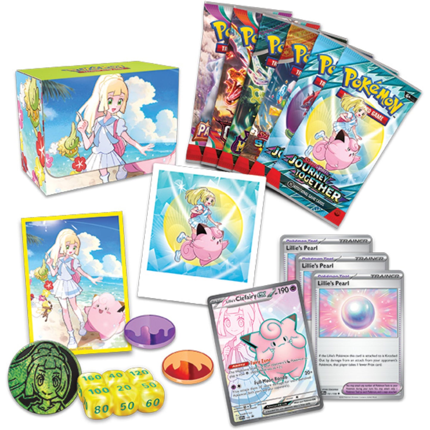 Pokemon Lillie Premium Tournament Collection Box - Trading Card Market
