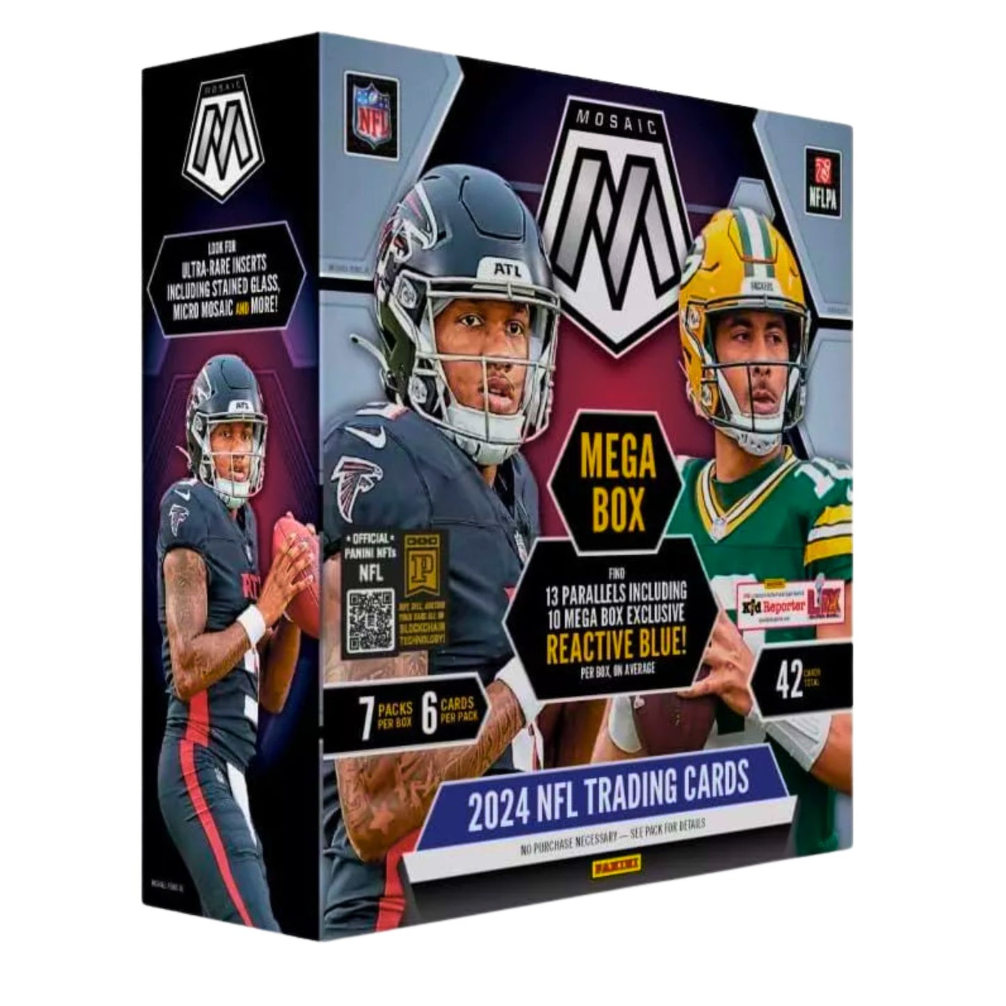 2024 Panini Mosaic Football Hobby Mega Box (Reactive Blue) - Trading Card Market