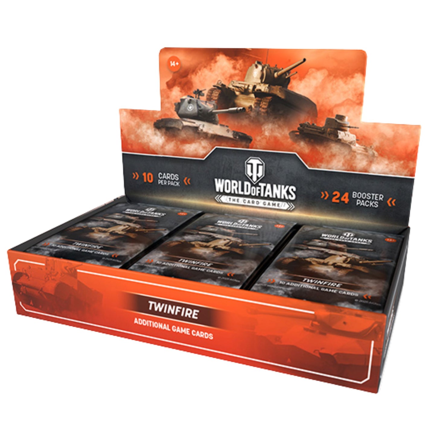 World of Tanks Twinfire Booster Box (Presell) - Trading Card Market