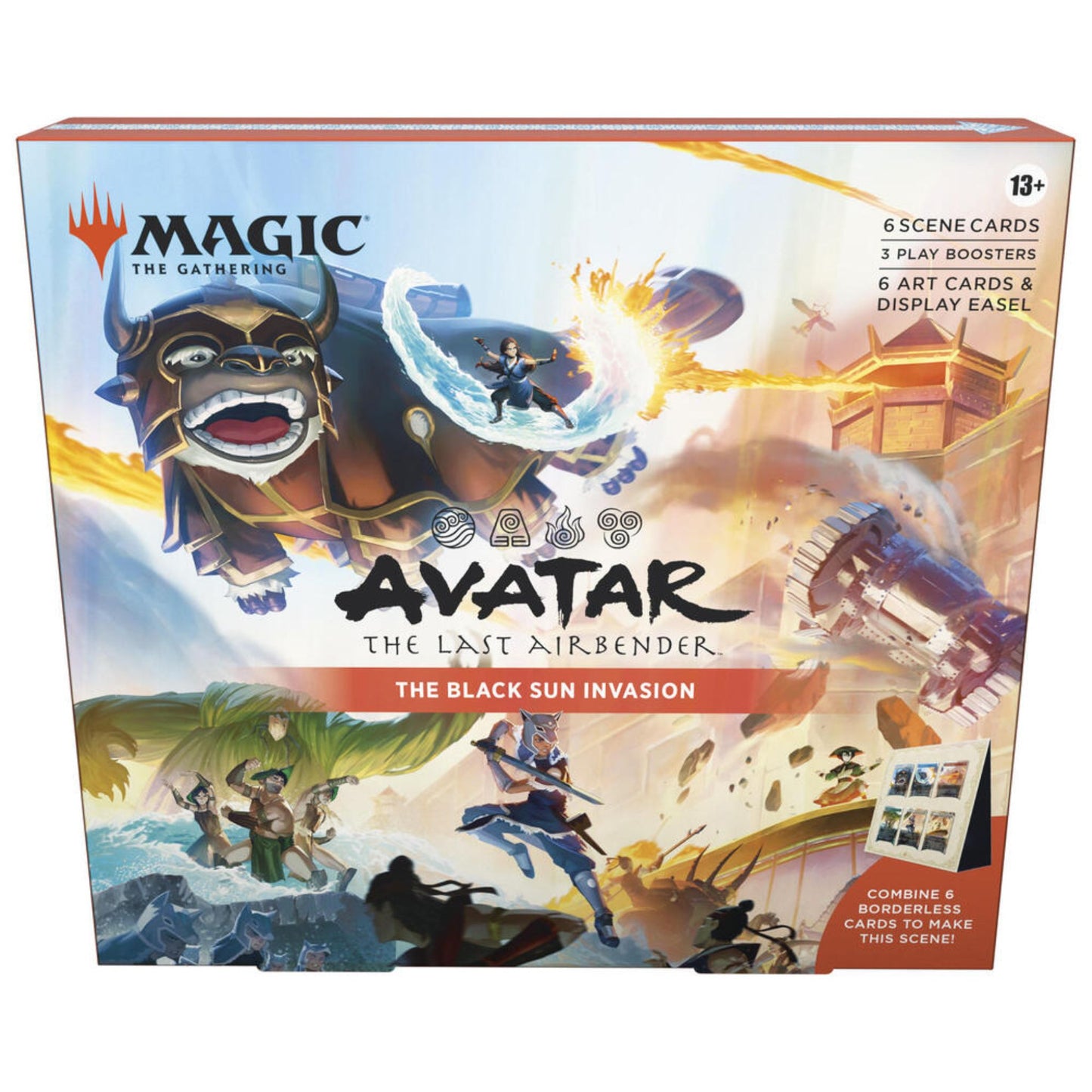 Magic The Gathering Universes Beyond Avatar The Last Airbender The Black Sun Invasion Scene Box Display (Presell) - Trading Card Market