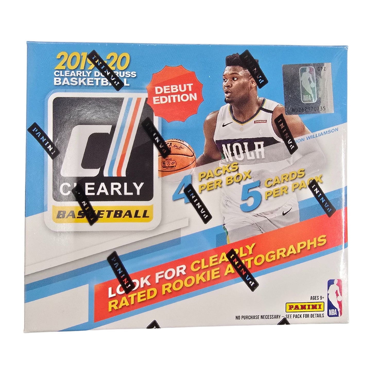 2019/20 Panini Clearly Donruss Basketball Hobby Box - Trading Card Market