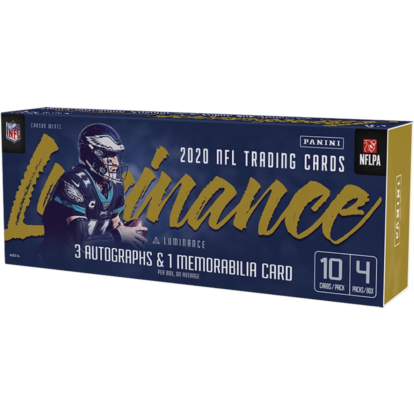 2020 Luminance Football Hobby Box