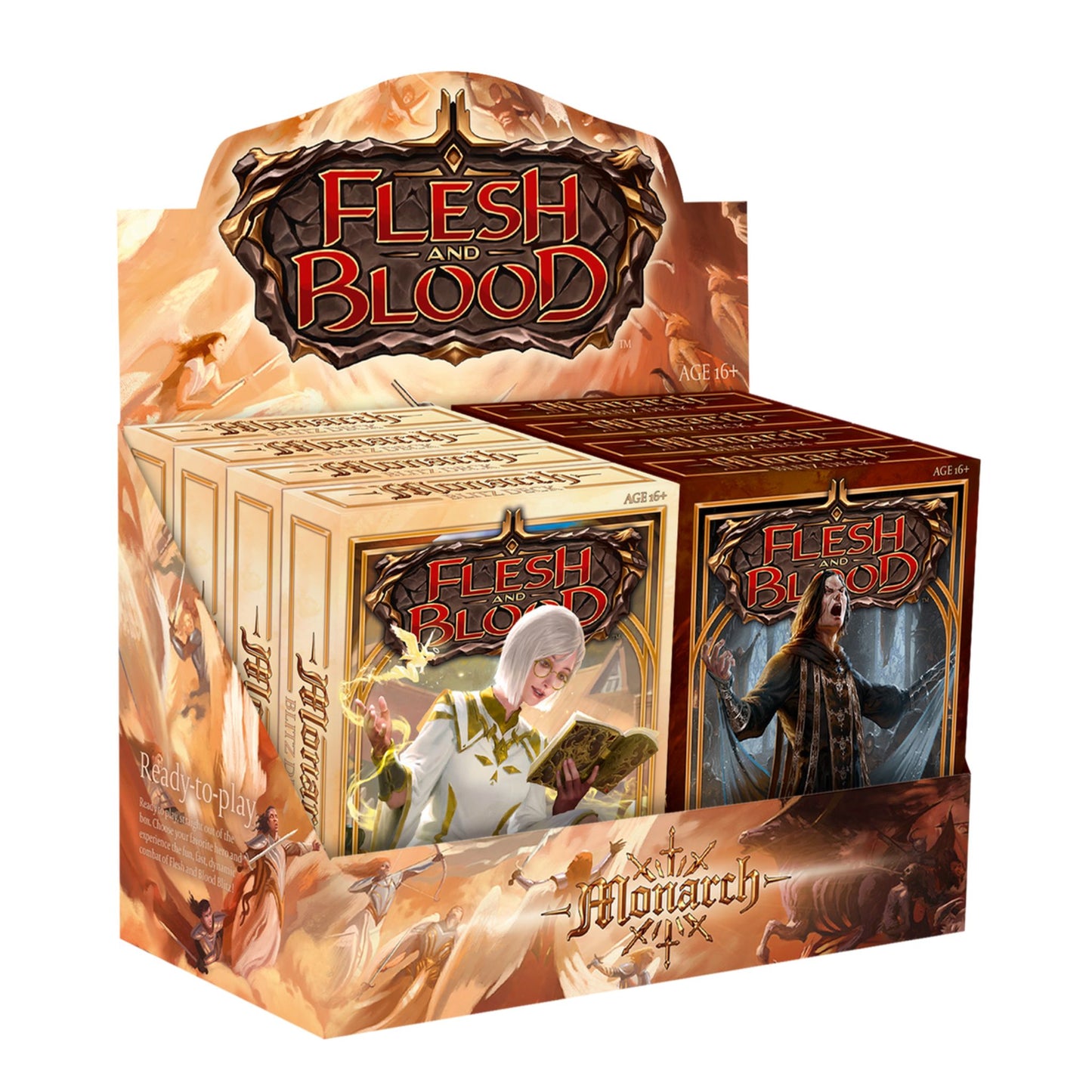 Flesh and Blood Monarch Blitz Decks (4 Varieties) - Trading Card Market