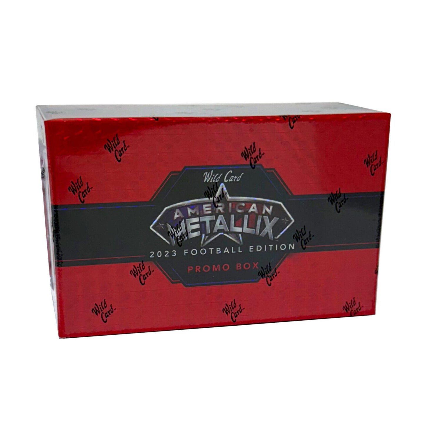 2023 Wild Card American Metallix Football Deck Box - Trading Card Market