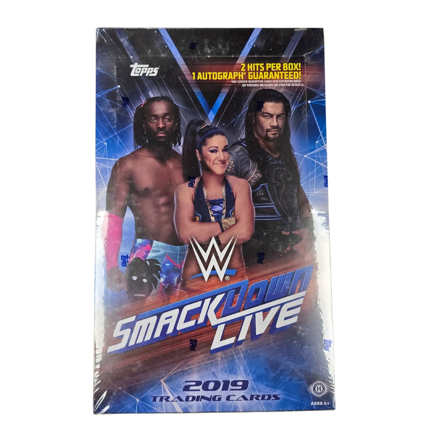 2019 Topps WWE Smackdown Live Wrestling Hobby Box - Trading Card Market