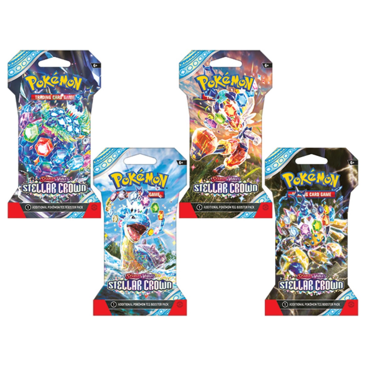 Pokemon Scarlet & Violet Stellar Crown Sleeved Booster Pack - Trading Card Market