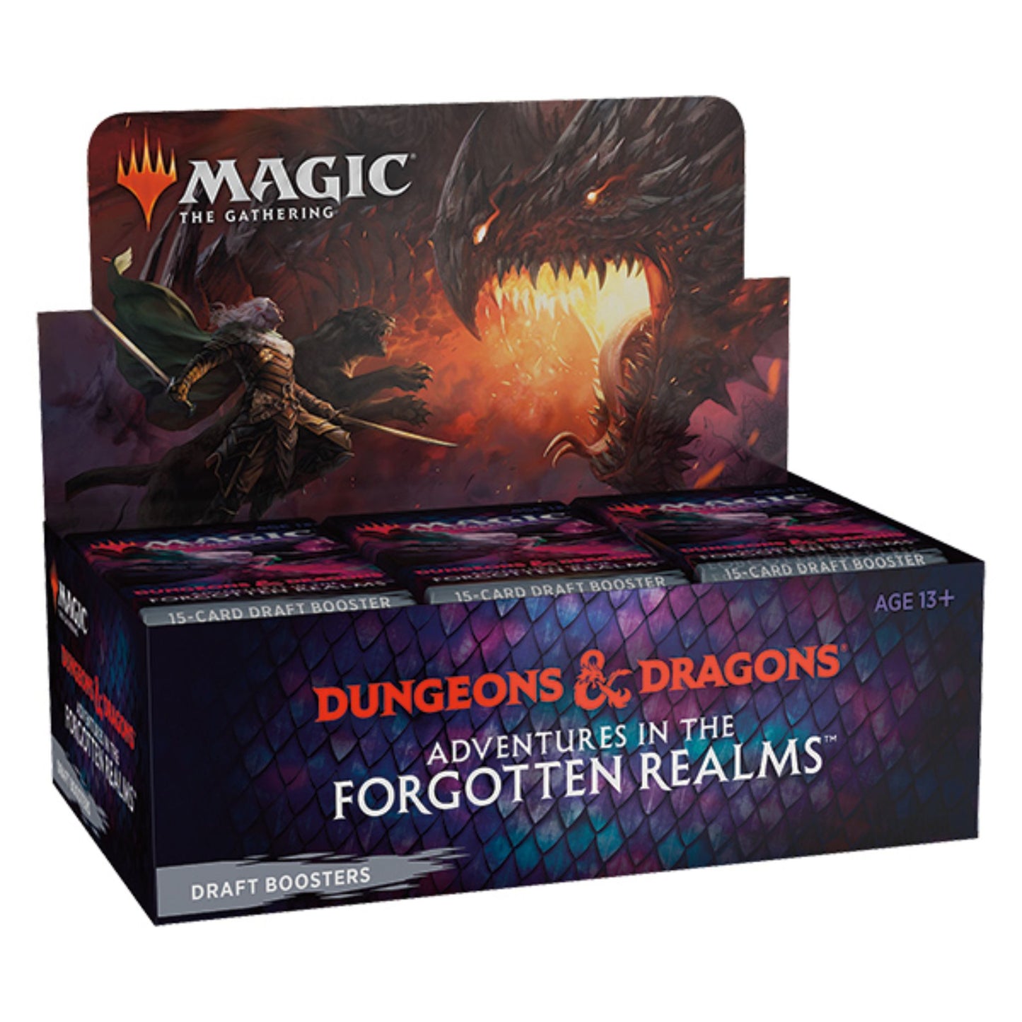 Magic The Gathering Adventures in the Forgotten Realms Draft Booster Box - Trading Card Market