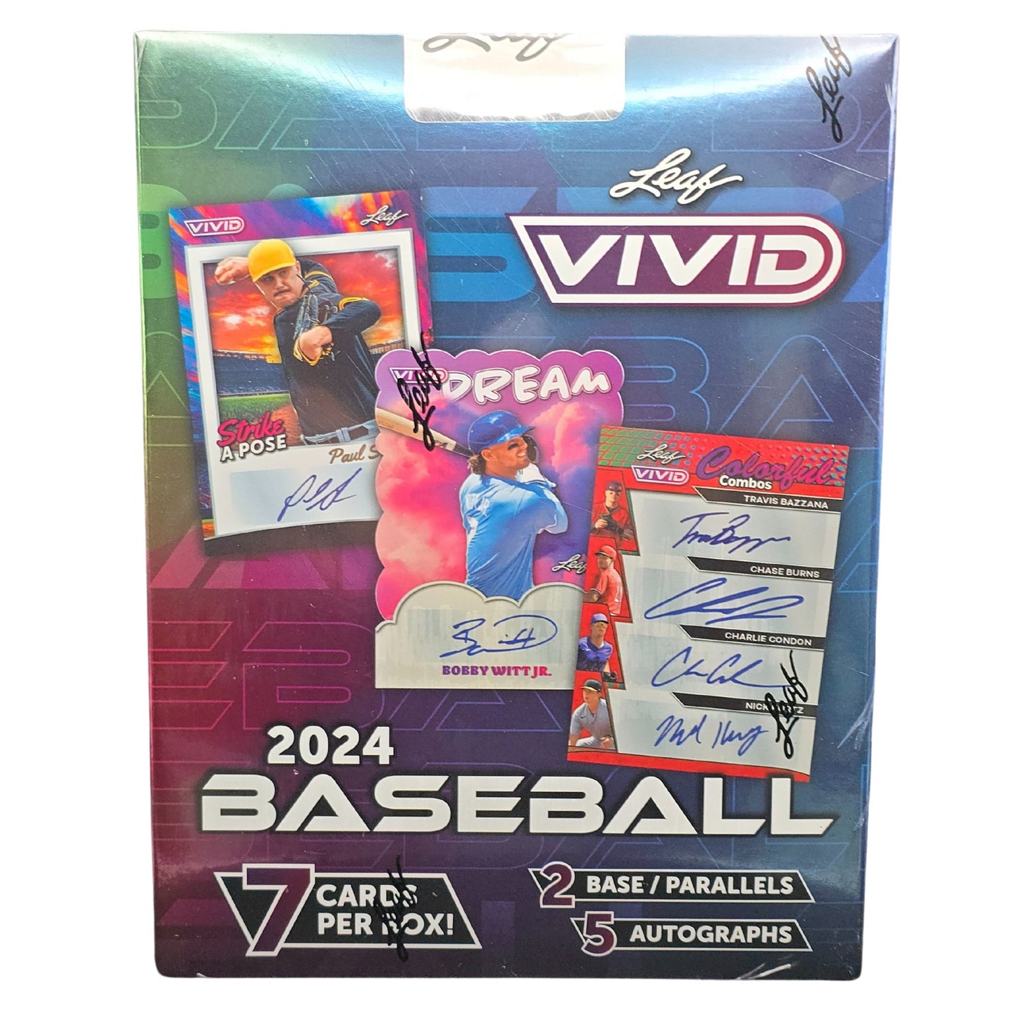 2024 Leaf Vivid Baseball Hobby Box - Trading Card Market