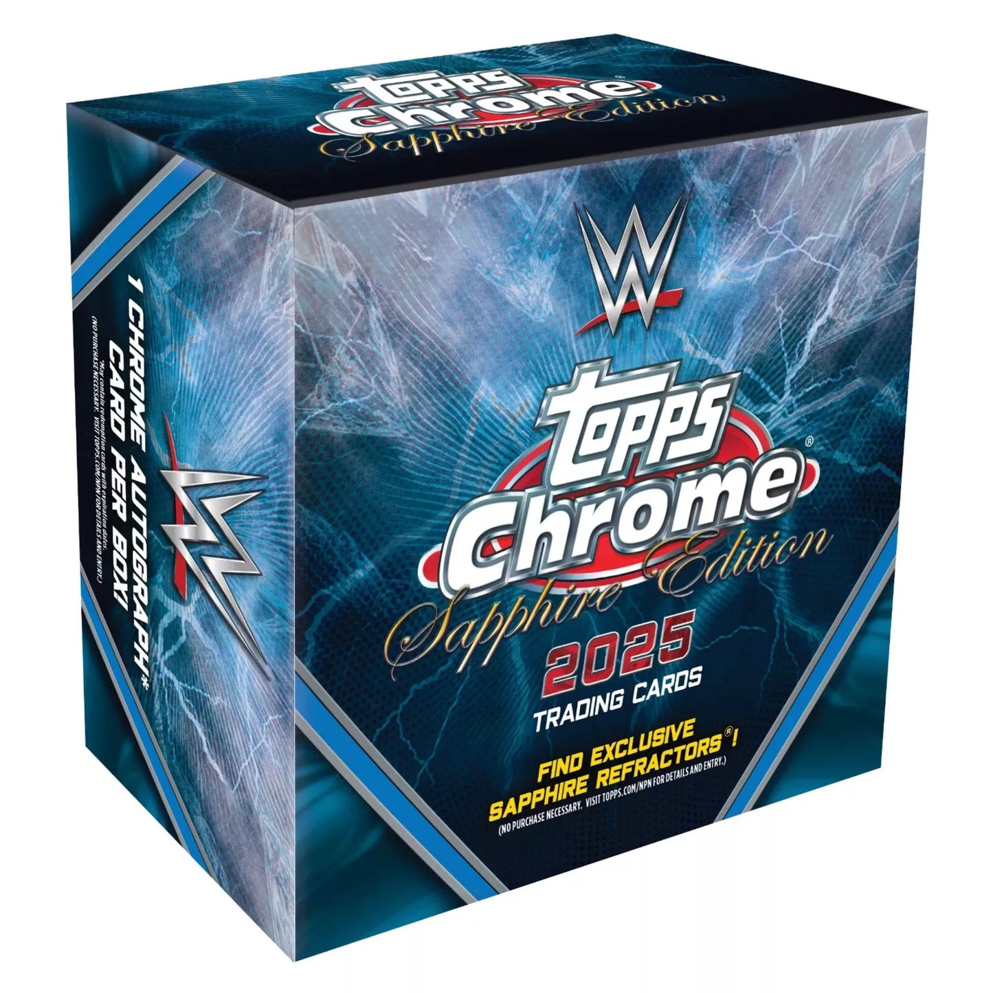 2025 Topps WWE Wrestling Chrome Sapphire Edition Box - Trading Card Market