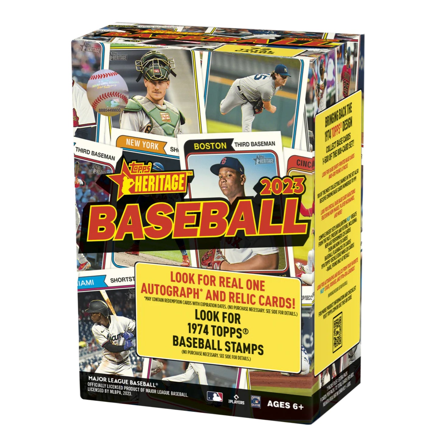2023 Topps Heritage Baseball Blaster Box - Trading Card Market