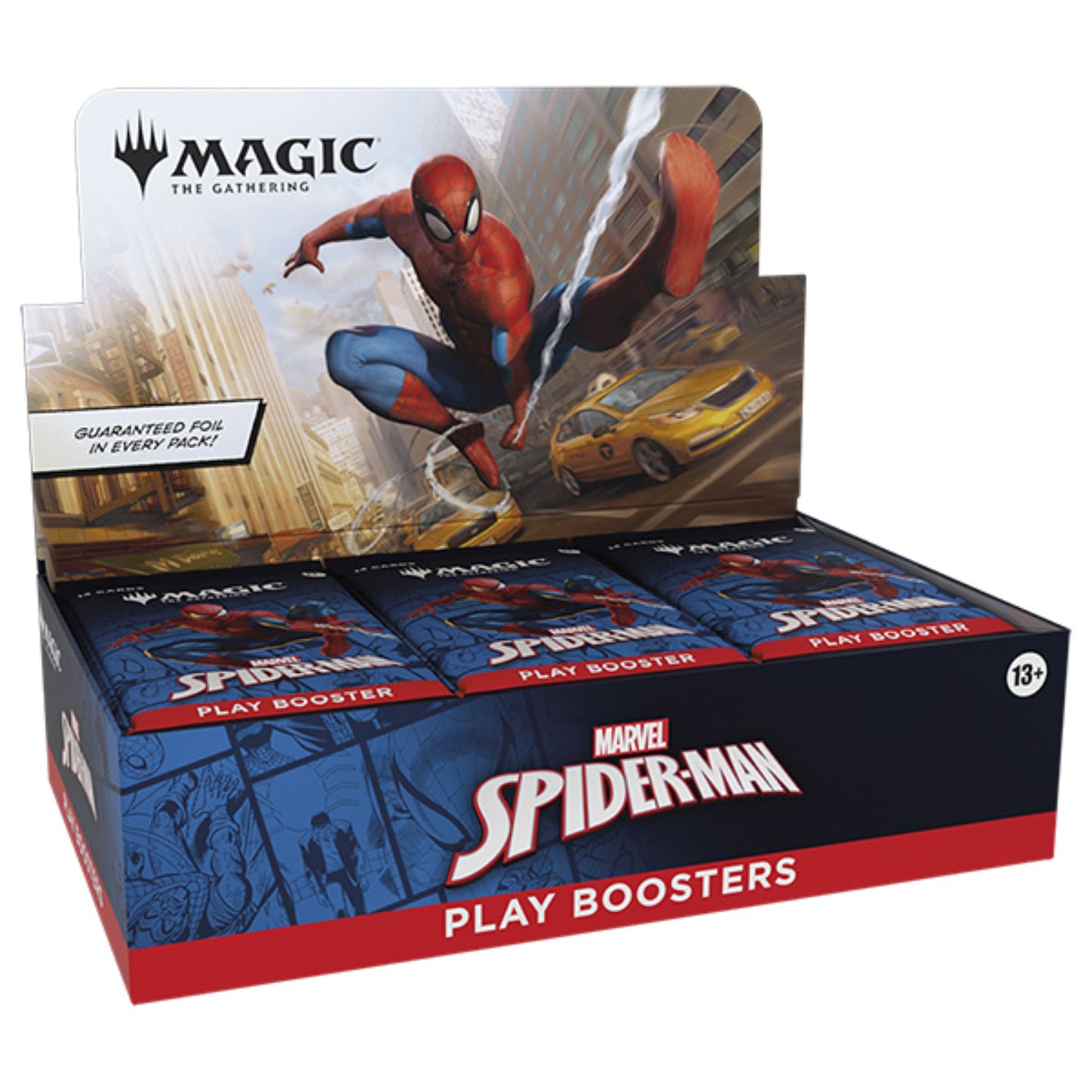 Magic The Gathering Universes Beyond Marvel Spider - Man Play Booster Box (Presell) - Trading Card Market