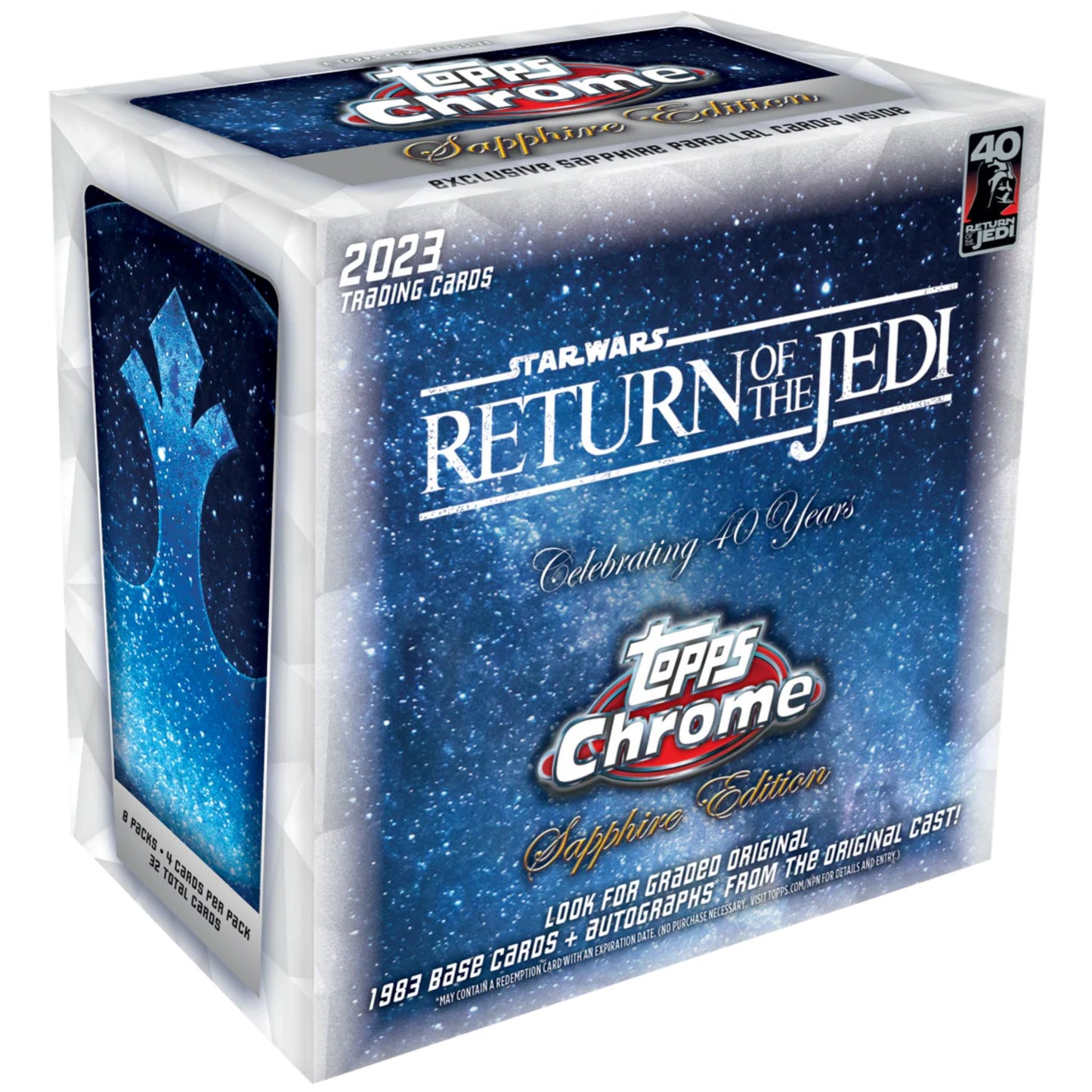 2023 Topps Star Wars Return of the Jedi Chrome Sapphire Edition Box - Trading Card Market