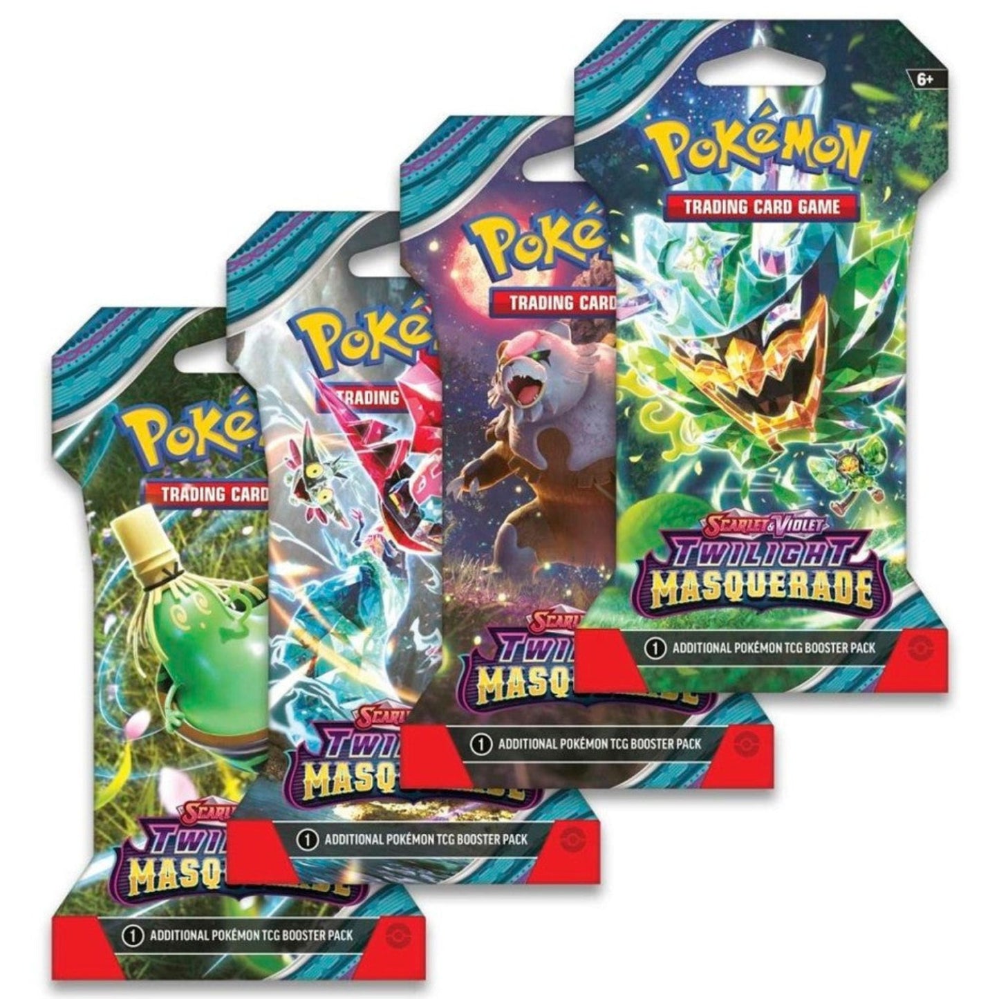 Pokemon Scarlet & Violet Twilight Masquerade Sleeved Booster Pack - Trading Card Market