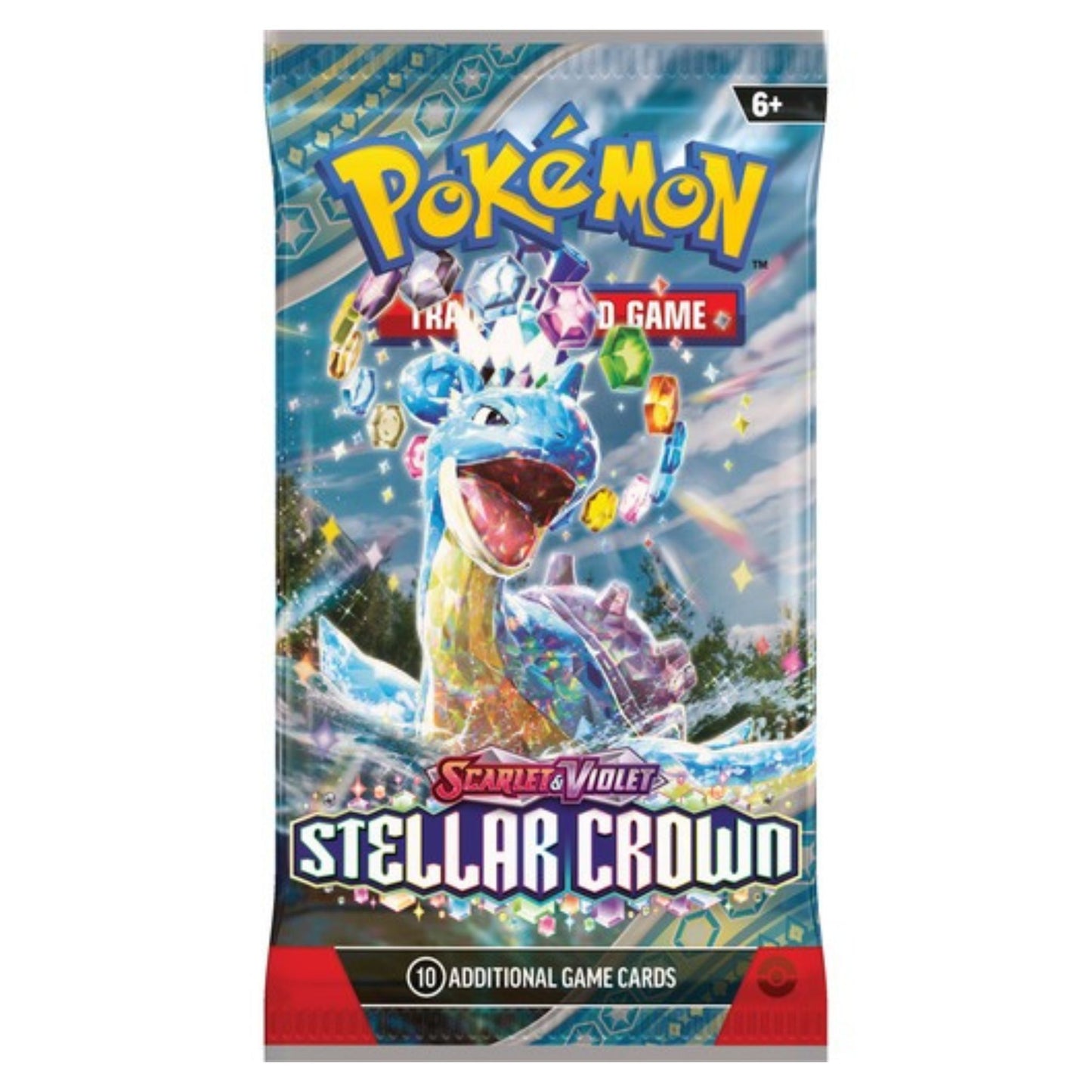 Pokemon Scarlet & Violet Stellar Crown Booster Pack - Trading Card Market