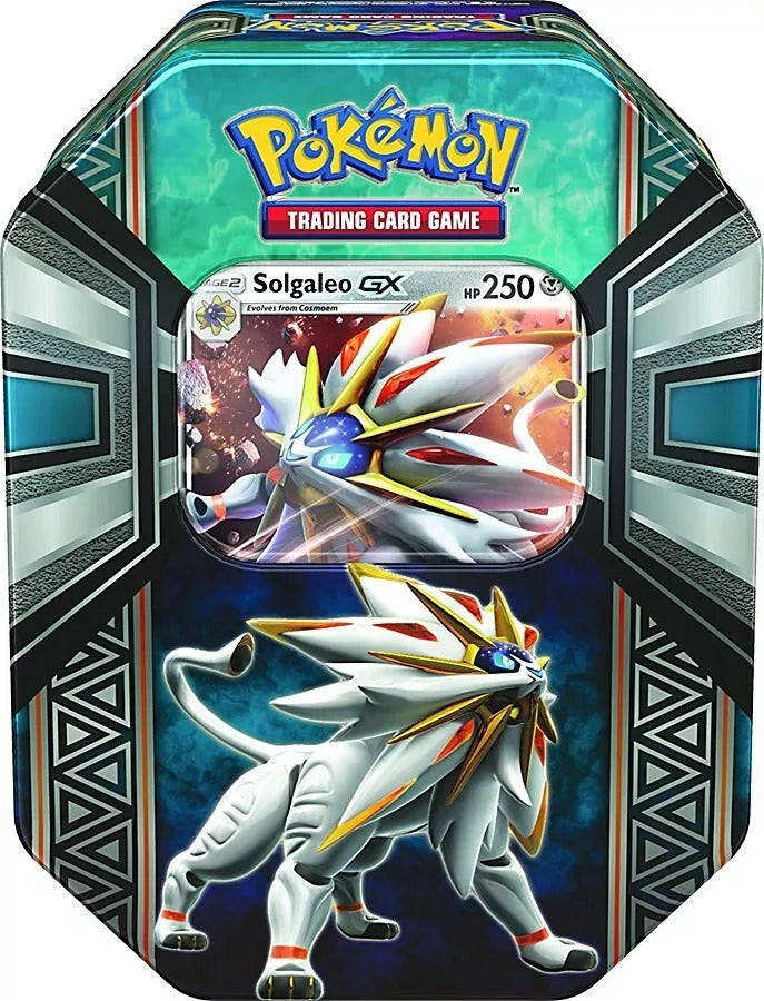 2017 Pokemon Legends of Alola GX Tin Set (Solgaleo)