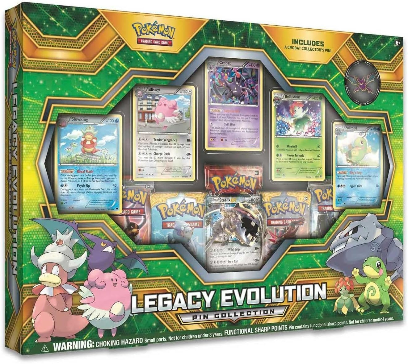 Pokemon Legacy Evolution Pin Collection Box - Trading Card Market