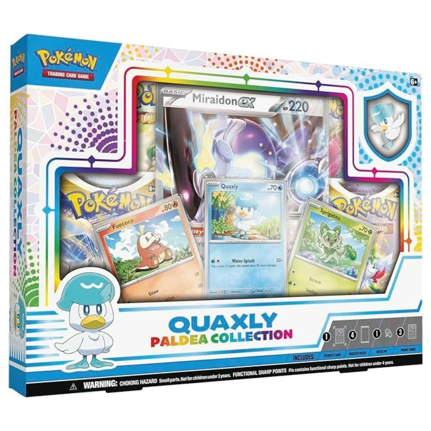 Pokemon Paldea Collection Quaxly / Miraidon Ex - Trading Card Market