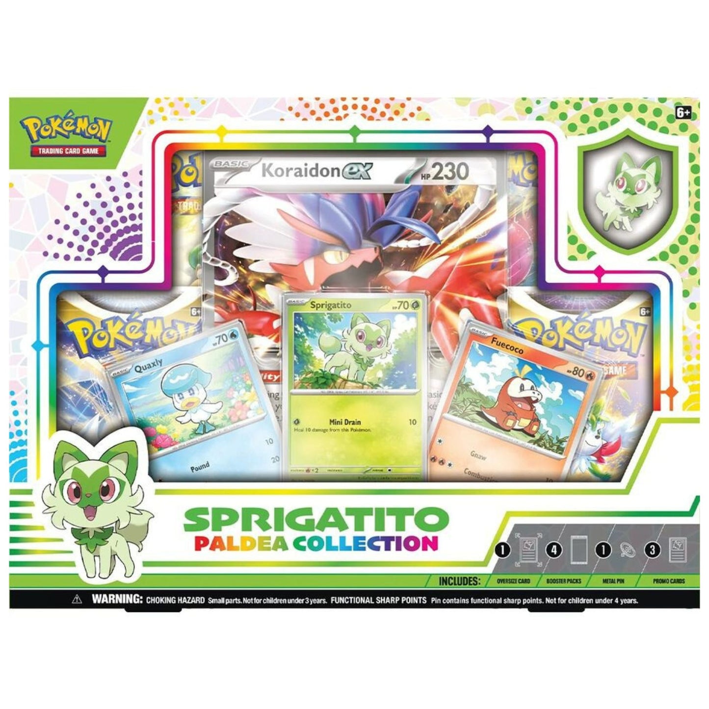 Pokemon Paldea Collection Sprigatito / Koraidon Ex - Trading Card Market