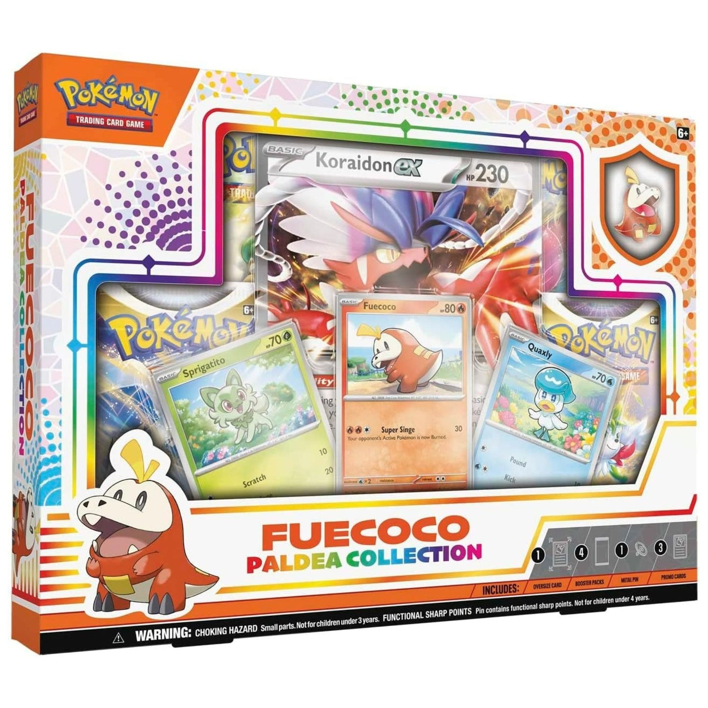Pokemon Paldea Collection Fuecoco / Koraidon Ex - Trading Card Market