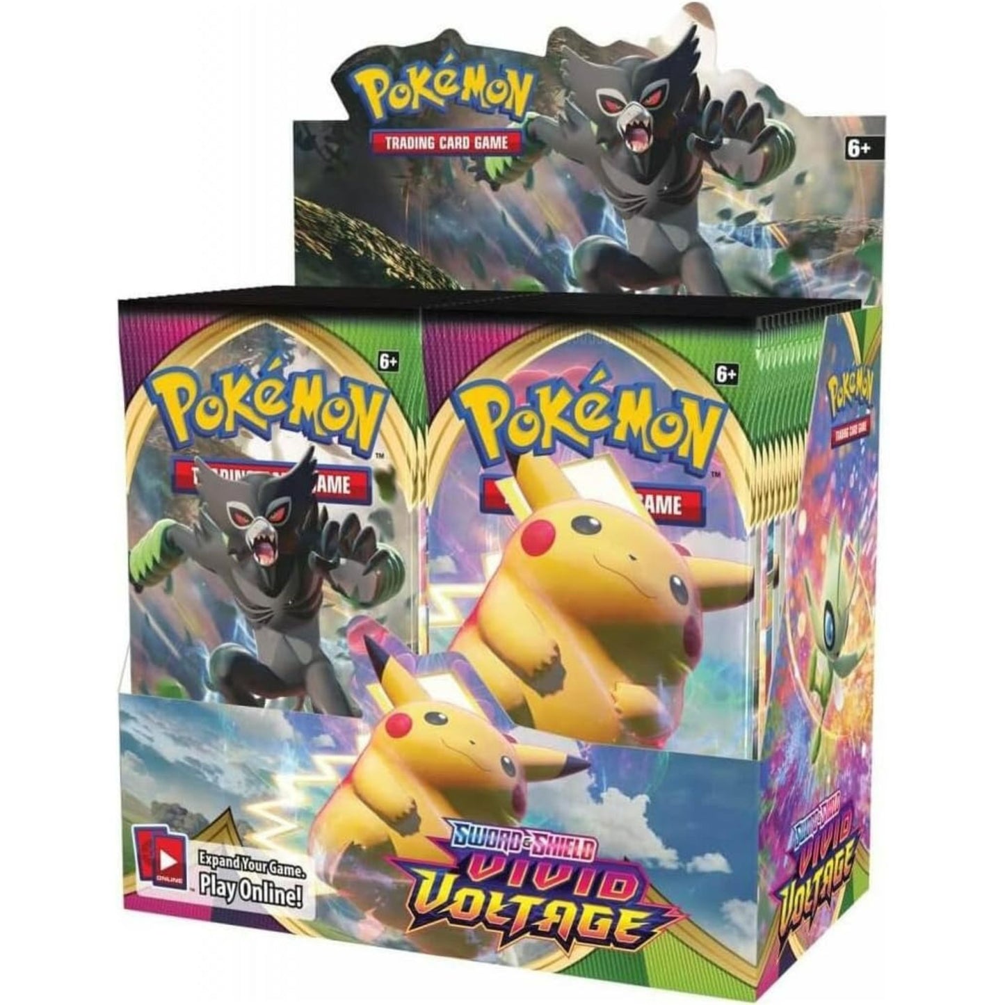 Pokemon Sword & Shield Vivid Voltage Booster Box - Trading Card Market