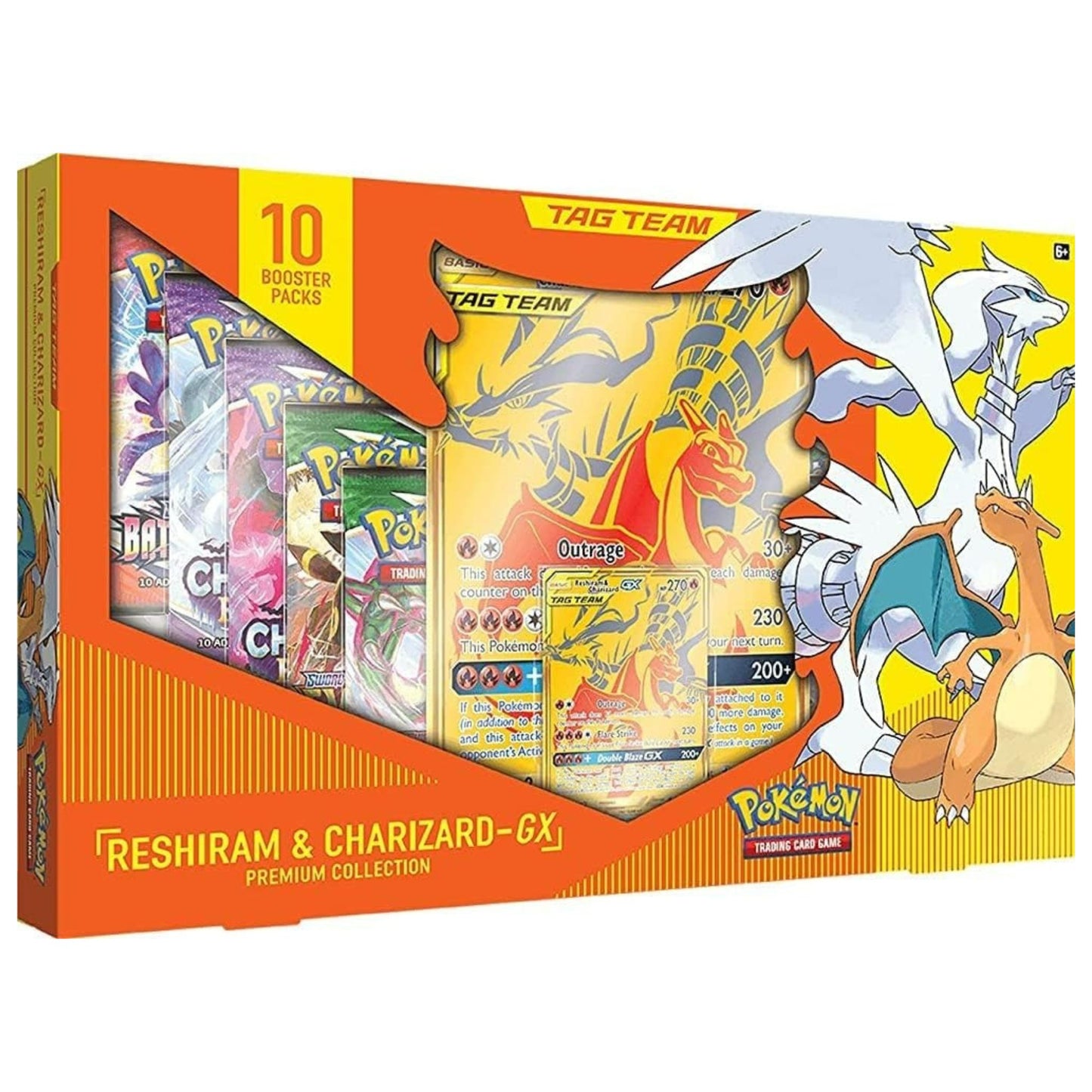 Pokemon Reshiram & Charizard GX Premium Collection Box - Trading Card Market