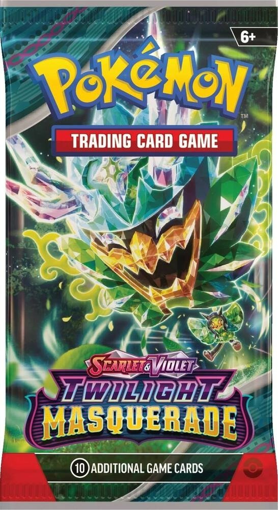 Pokemon - Scarlet & Violet: Twilight Masquerade Booster Pack Pokemon - Scarlet & Violet: Twilight Masquerade Booster Pack